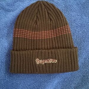 Supreme Gonz Logo Beanie Black